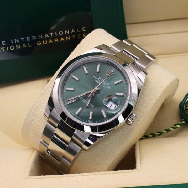 ROLEX OYSTER PERPETUAL DATE- JUST - Image 4