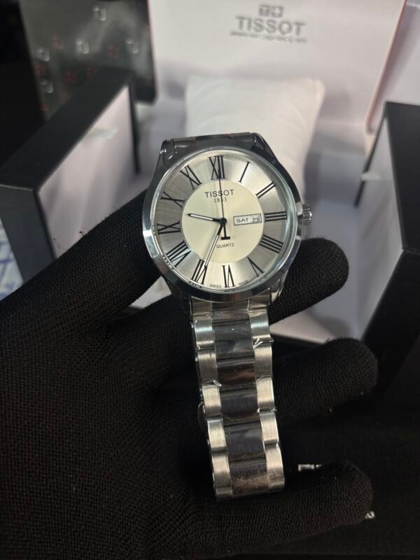 TISSOT 1853 Chemin White-Silver - Image 3