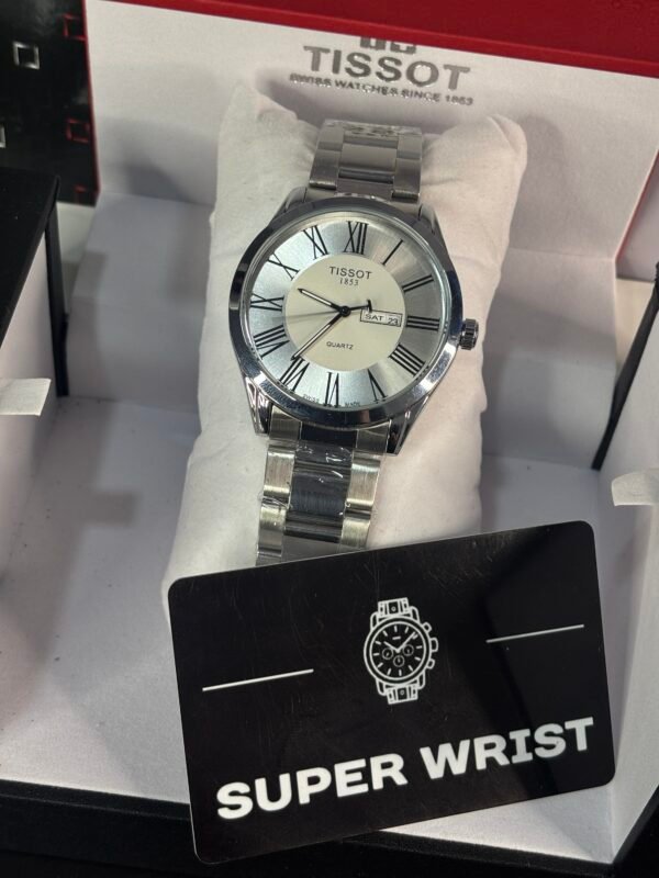 TISSOT 1853 Chemin White-Silver - Image 2