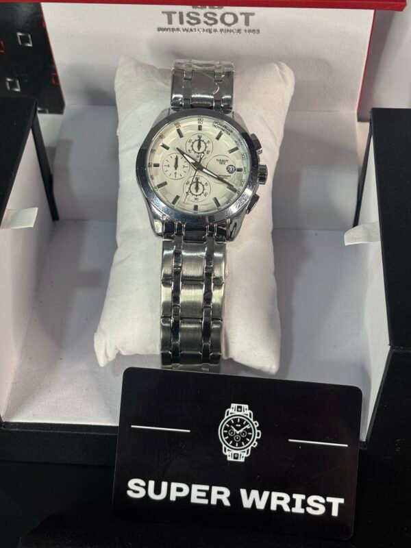 Tissot 1853 Couturier Silver White - Image 2