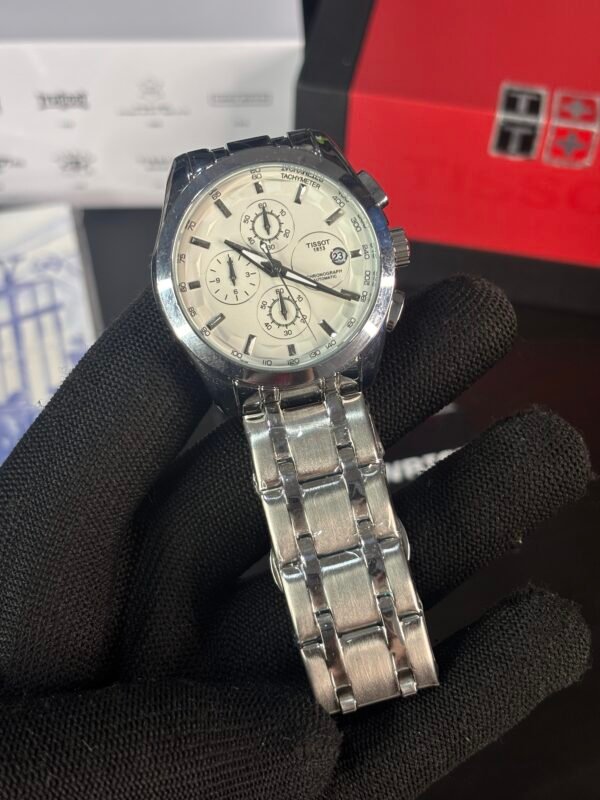 Tissot 1853 Couturier Silver White - Image 3
