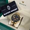 Rolex Oyster Perpetual Diamond Gold-Blue