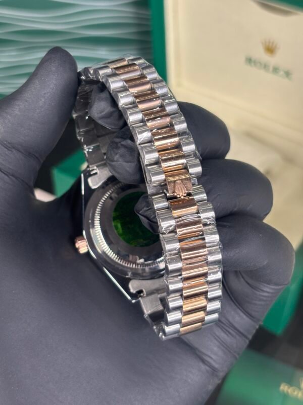 Rolex Day Date 40 Two Tone Silver-Copper - Image 5