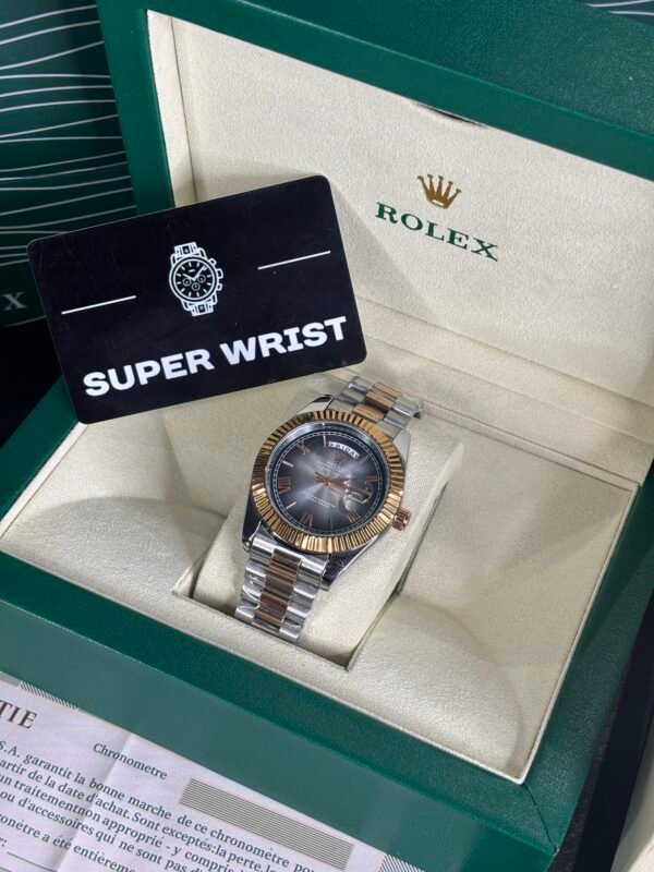 Rolex Day Date 40 Two Tone Silver-Copper