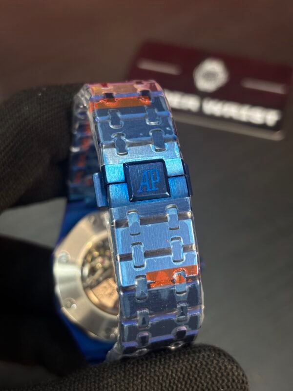 Audemars Piguet Royal Oak Skeleton Blue - Image 2