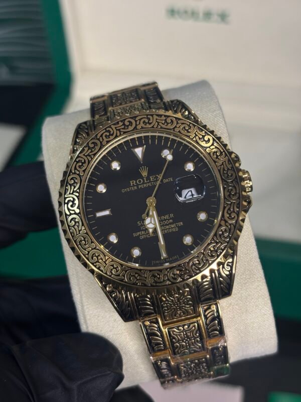 Rolex Submarine Vintage Gold-Black - Image 2