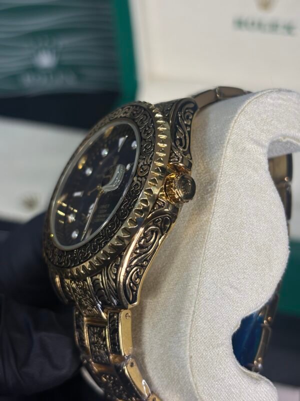 Rolex Submarine Vintage Gold-Black - Image 3