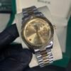 Rolex Oyster Perpetual 40 Two Tone Gold Dial
