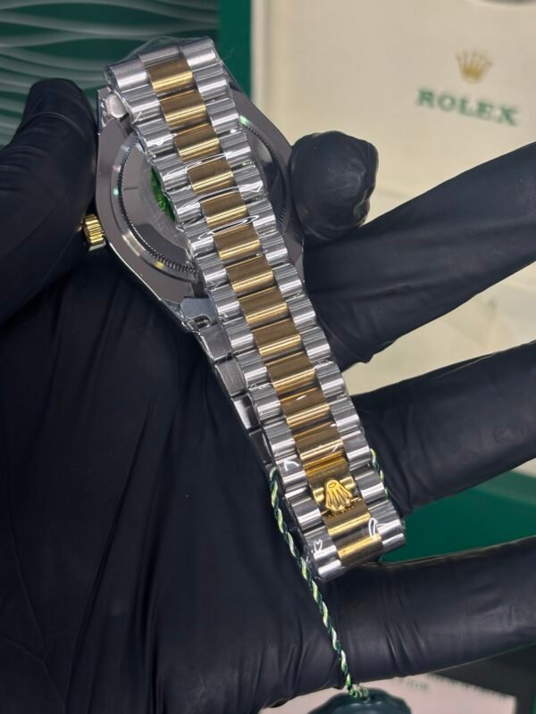 Rolex Oyster Perpetual Day Date 40 Two Tone White Dial - Image 5