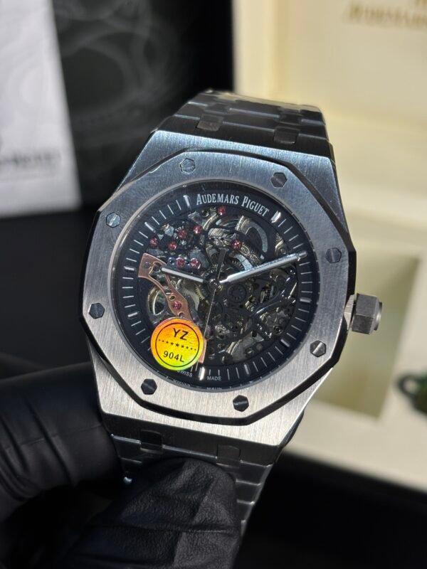 Audemars Piguet Royal Oak Skeleton Silver - Image 4