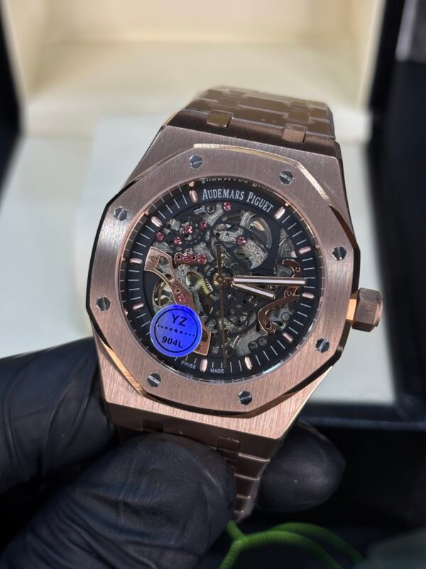 AUDEMARS PIGUET ROYAL OAK SKELETON ROSE GOLD - Image 5