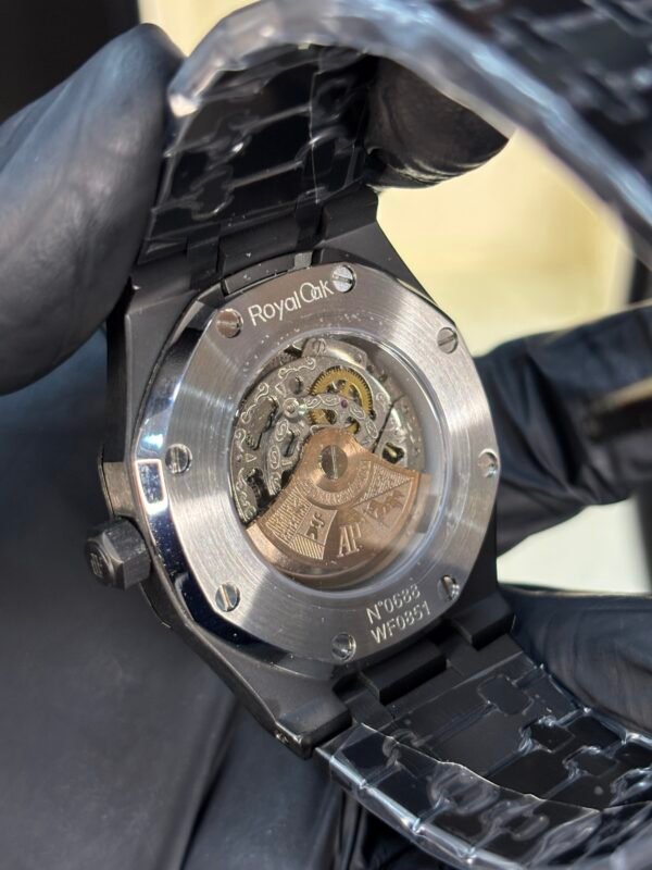 AUDEMARS PIGUET ROYAL OAK SKELETON BLACK - Image 3