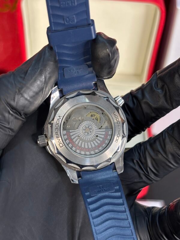 The Omega Seamaster Diver 300M Blue-Grey Dial - Image 5