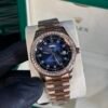 Rolex Oyster Perpetual Day-Date 40 Diamond Copper-Blue Dial