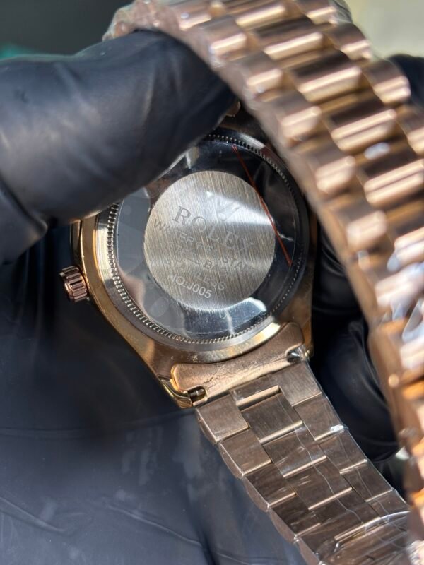 Rolex Oyster Perpetual Day-Date 40 Diamond Copper-Blue Dial - Image 5