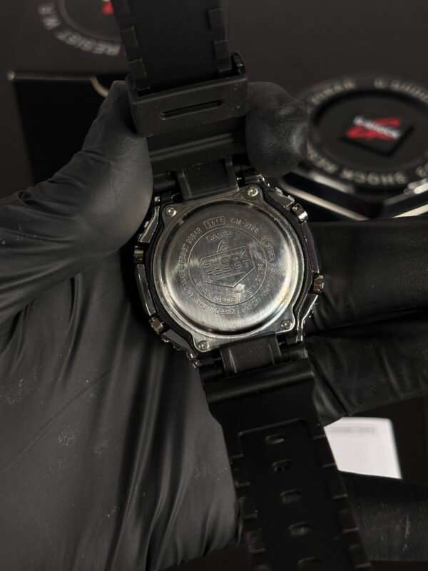 Casio G-Shock  GM2100 Black-silver dial - Image 3