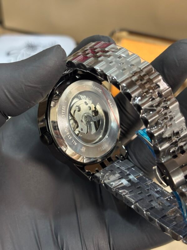 Fossil Tourbillon Automatic Black-Blue Dial - Image 6