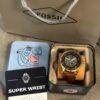 Fossil Townsman Automatic Leather Brown gold