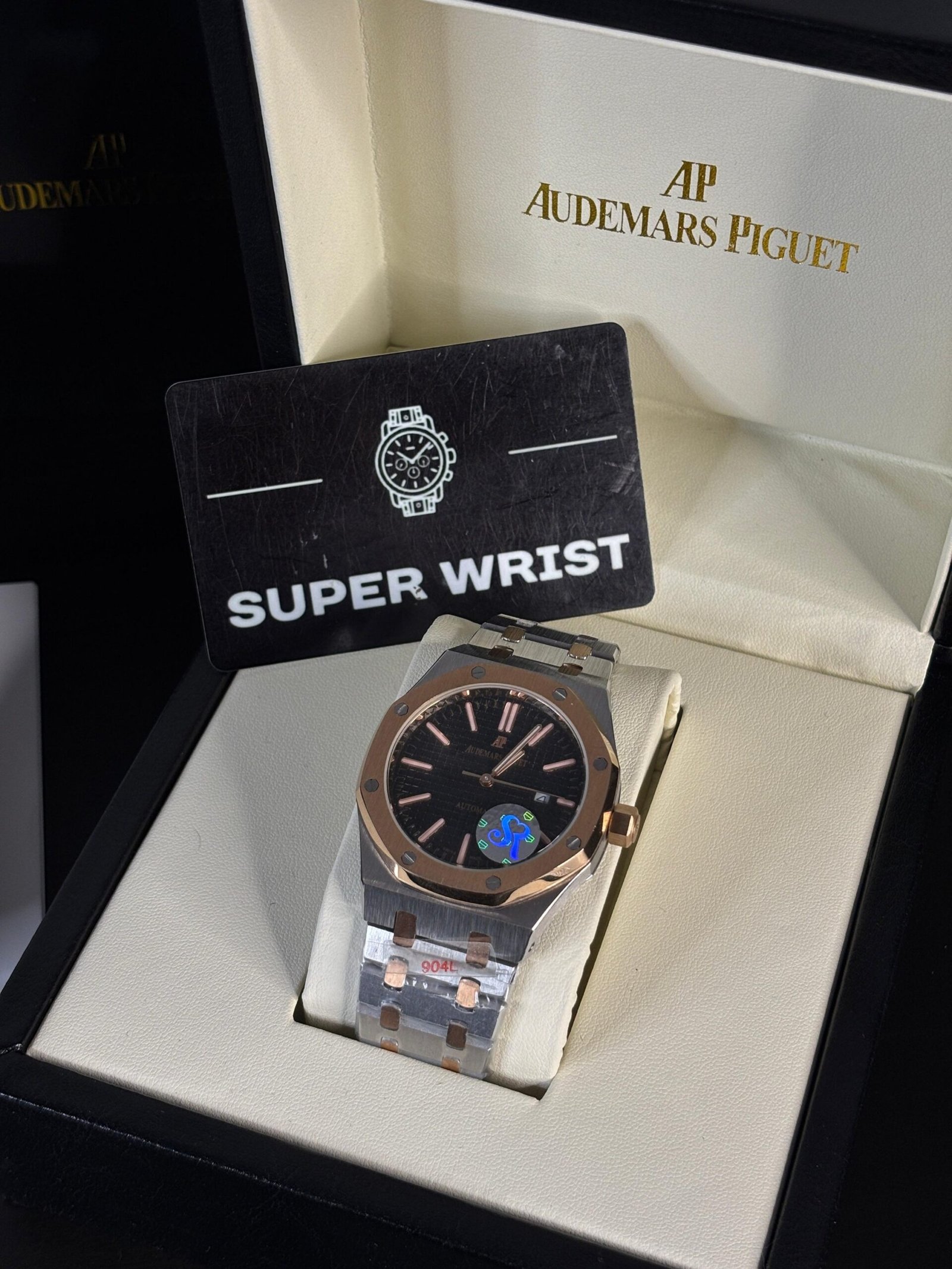 Audemars Piguet Royal Oak Silver-Copper Black Dial - Image 2