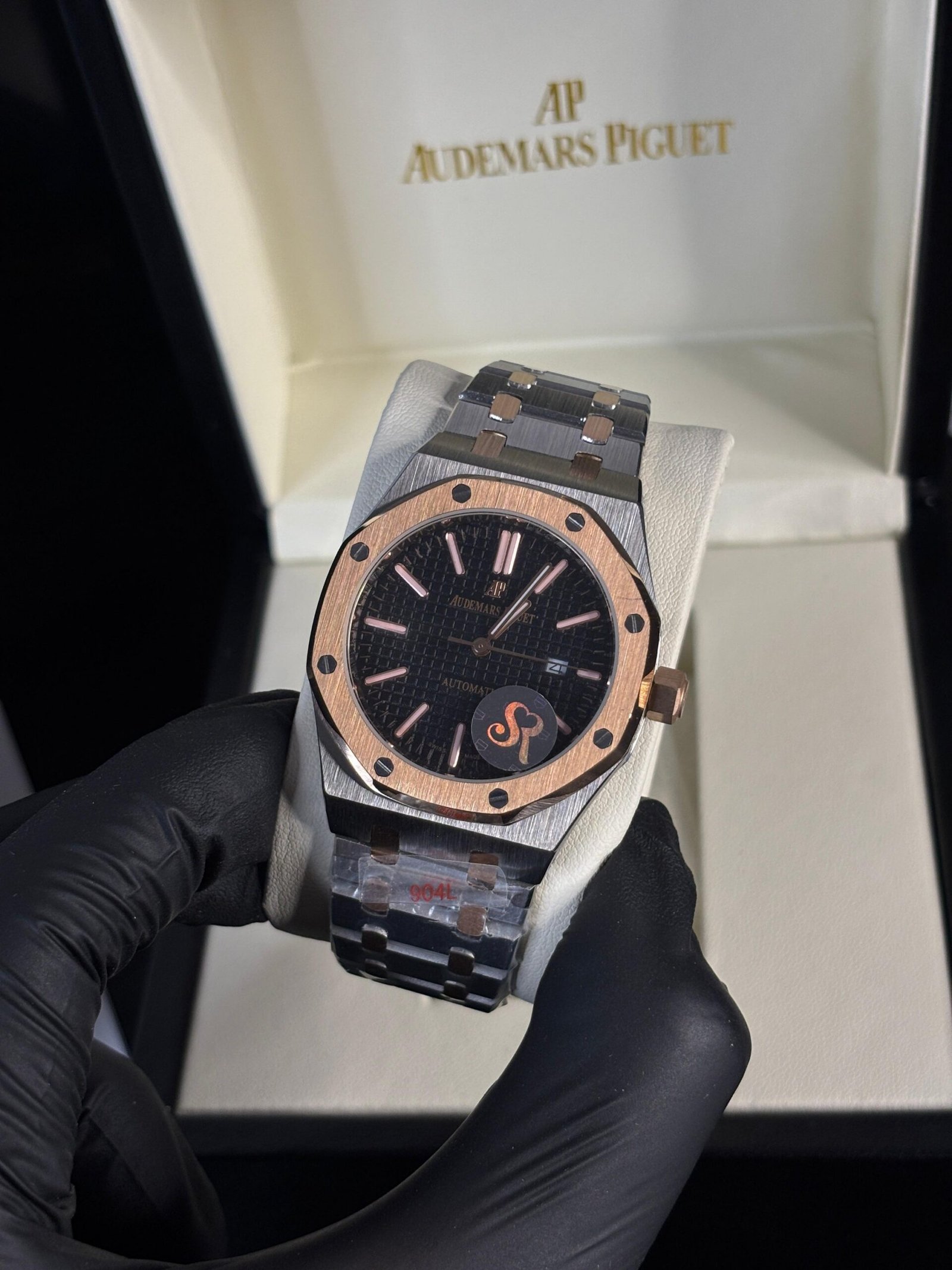 Audemars Piguet Royal Oak Silver-Copper Black Dial - Image 3