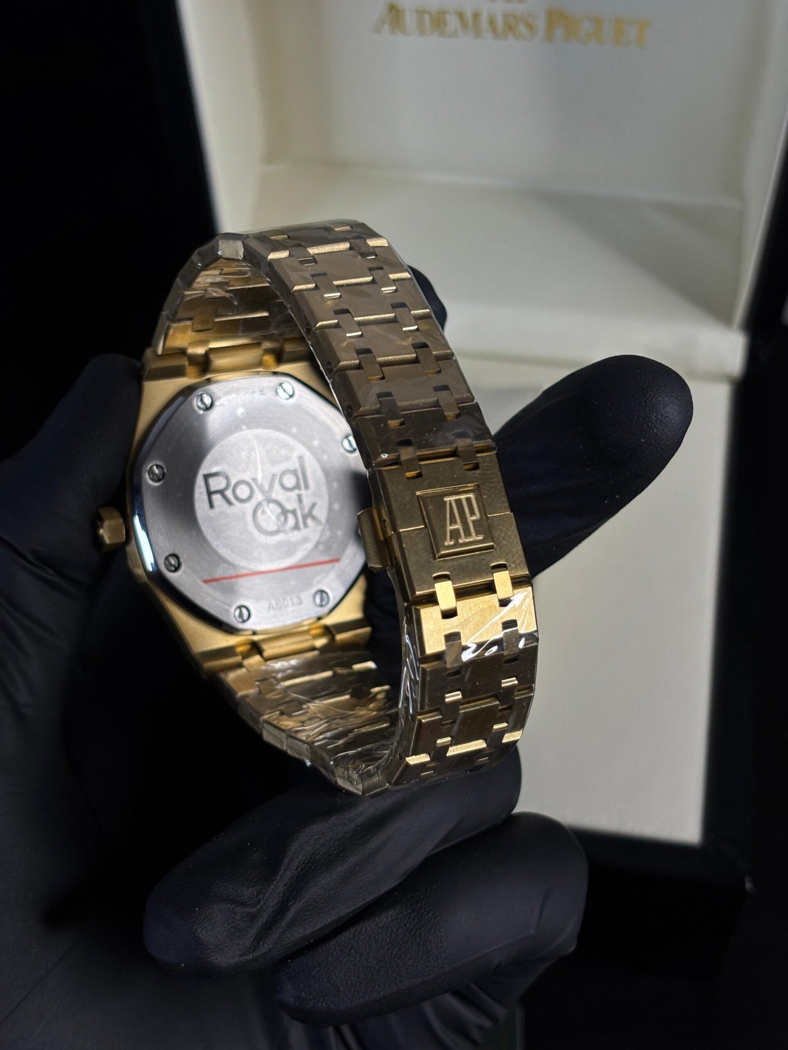 Audemars Piguet Royal Oak Gold-Black Dial - Image 7
