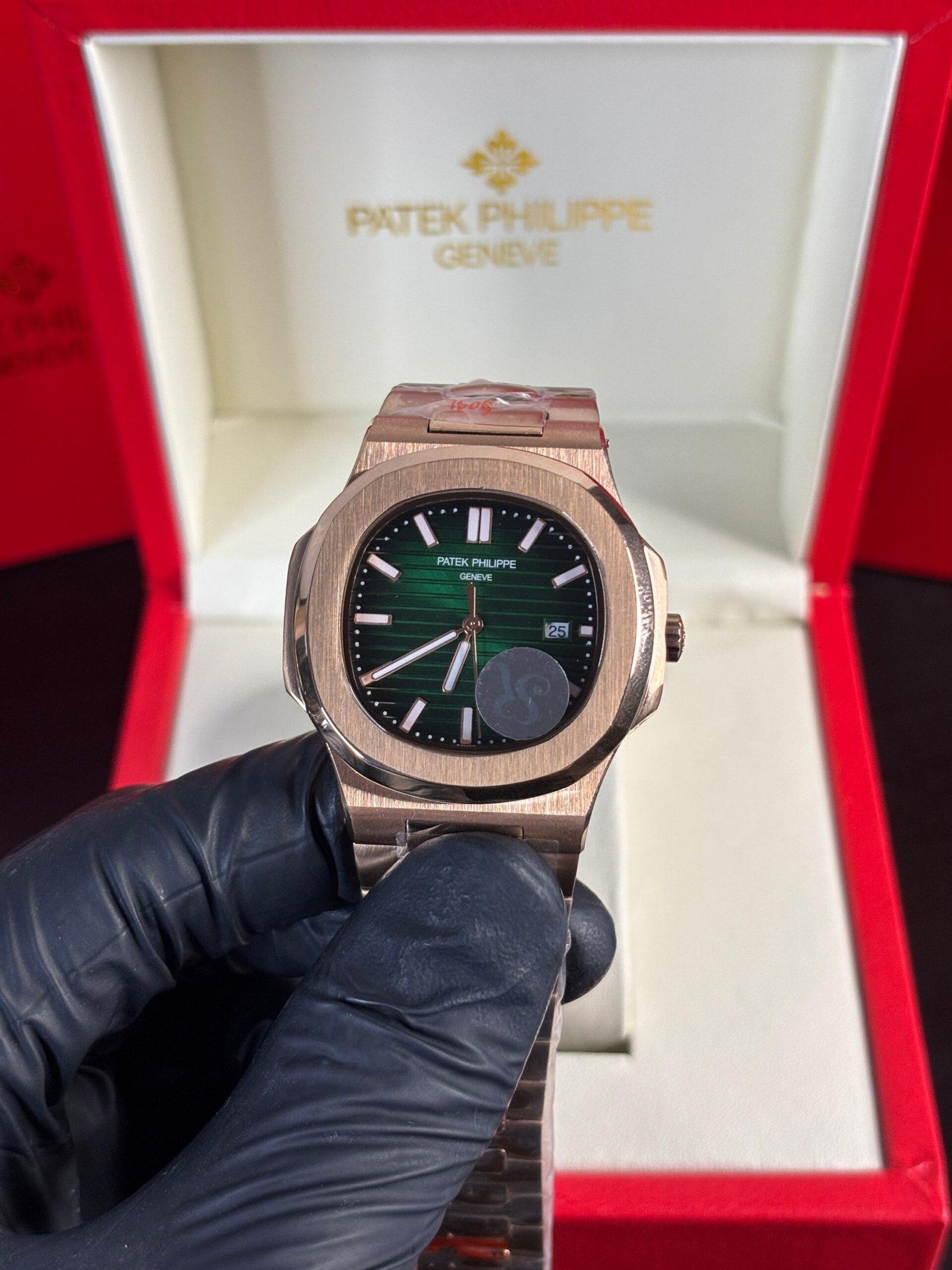 Patek Phillipe Nautilus Gold-Green Dial