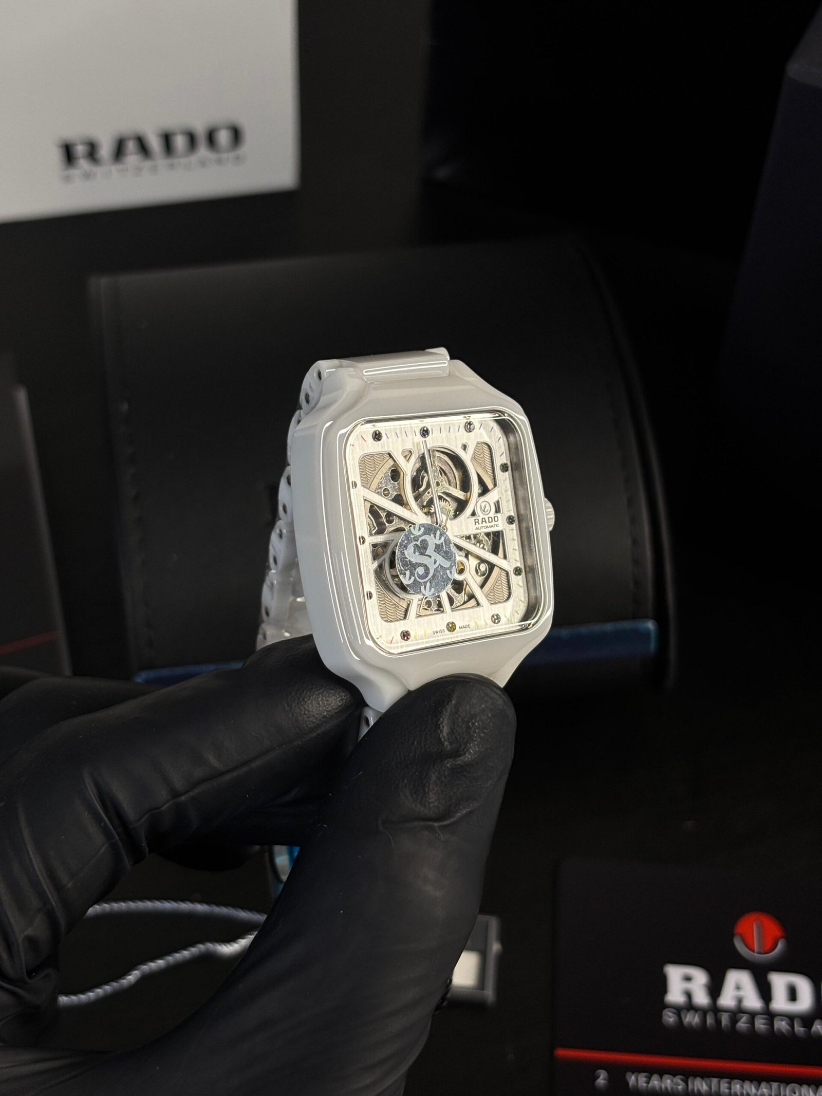 Rado True Sqaure Ceramic Open Heart - Image 3