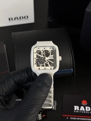 Rado True Sqaure Ceramic Open Heart