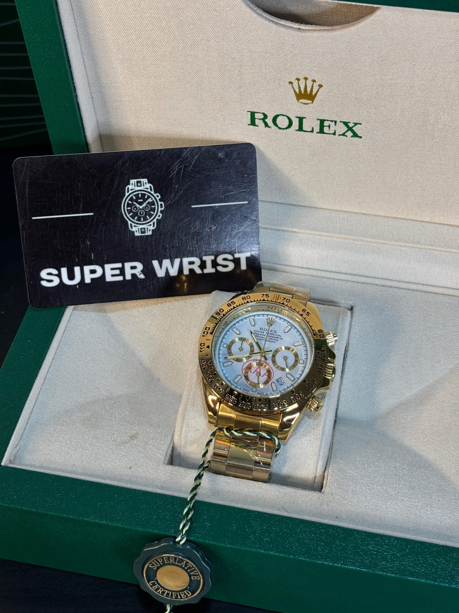 Rolex Oyster Perpetual Daytona White Gold - Image 2