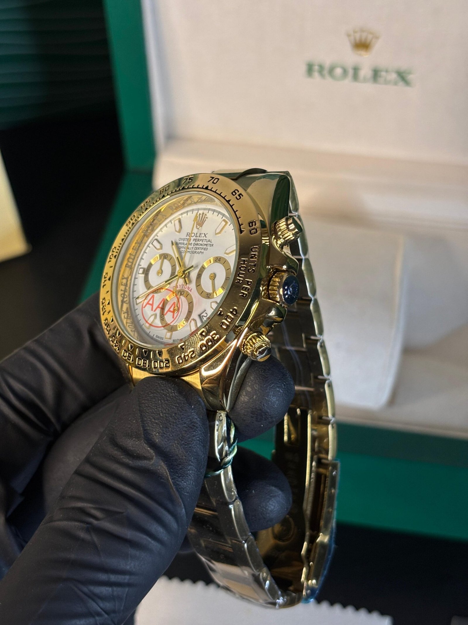 Rolex Oyster Perpetual Daytona White Gold - Image 4