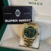 Rolex Oyster Perpetual Day Date GOLD-GREEN DIAL DIAMOND