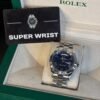 Rolex Oyster Perpetual Day Date Roman Silver-Blue Dial
