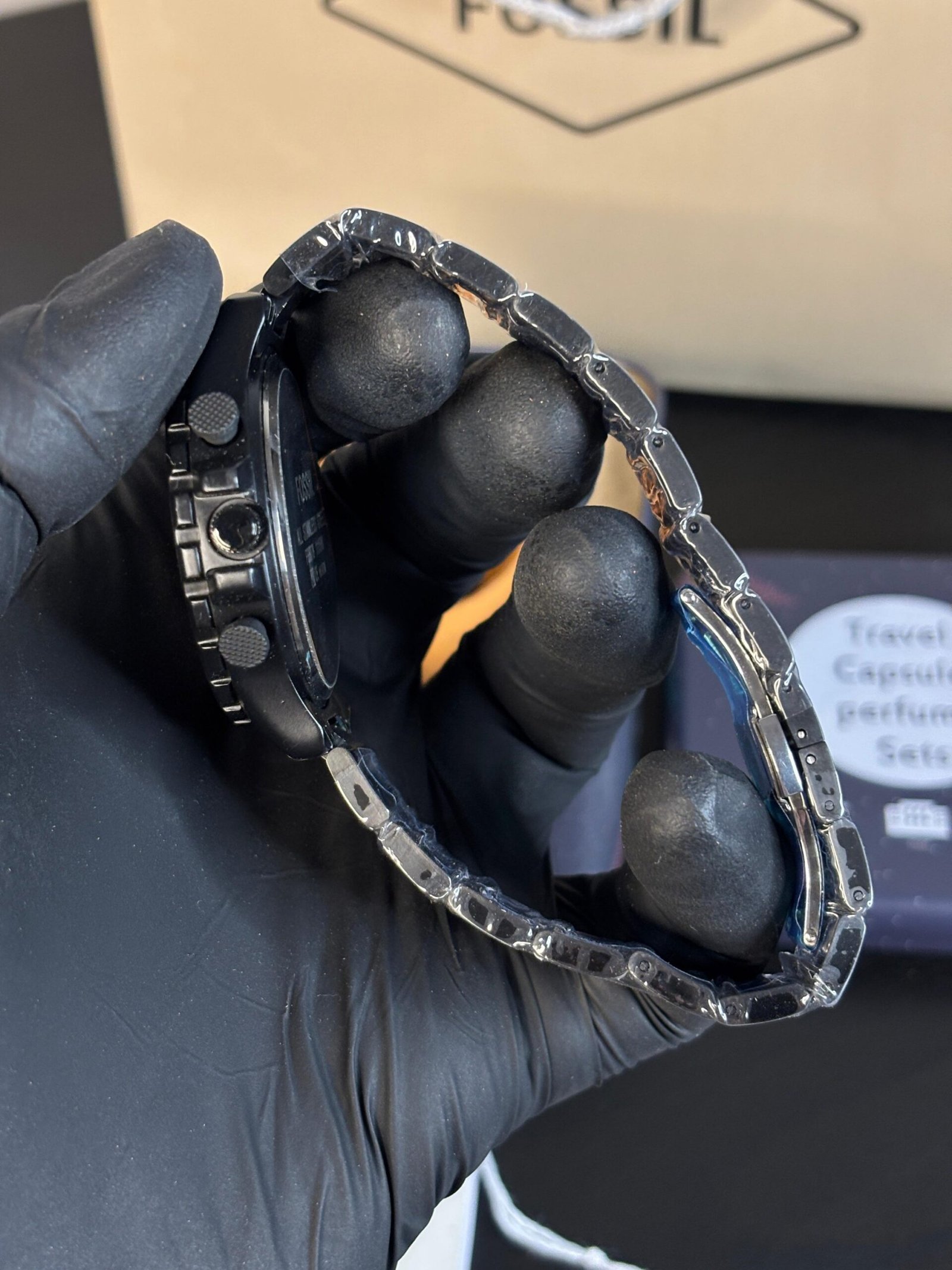 Fossil Bowman Chronograph Black-White - Image 8