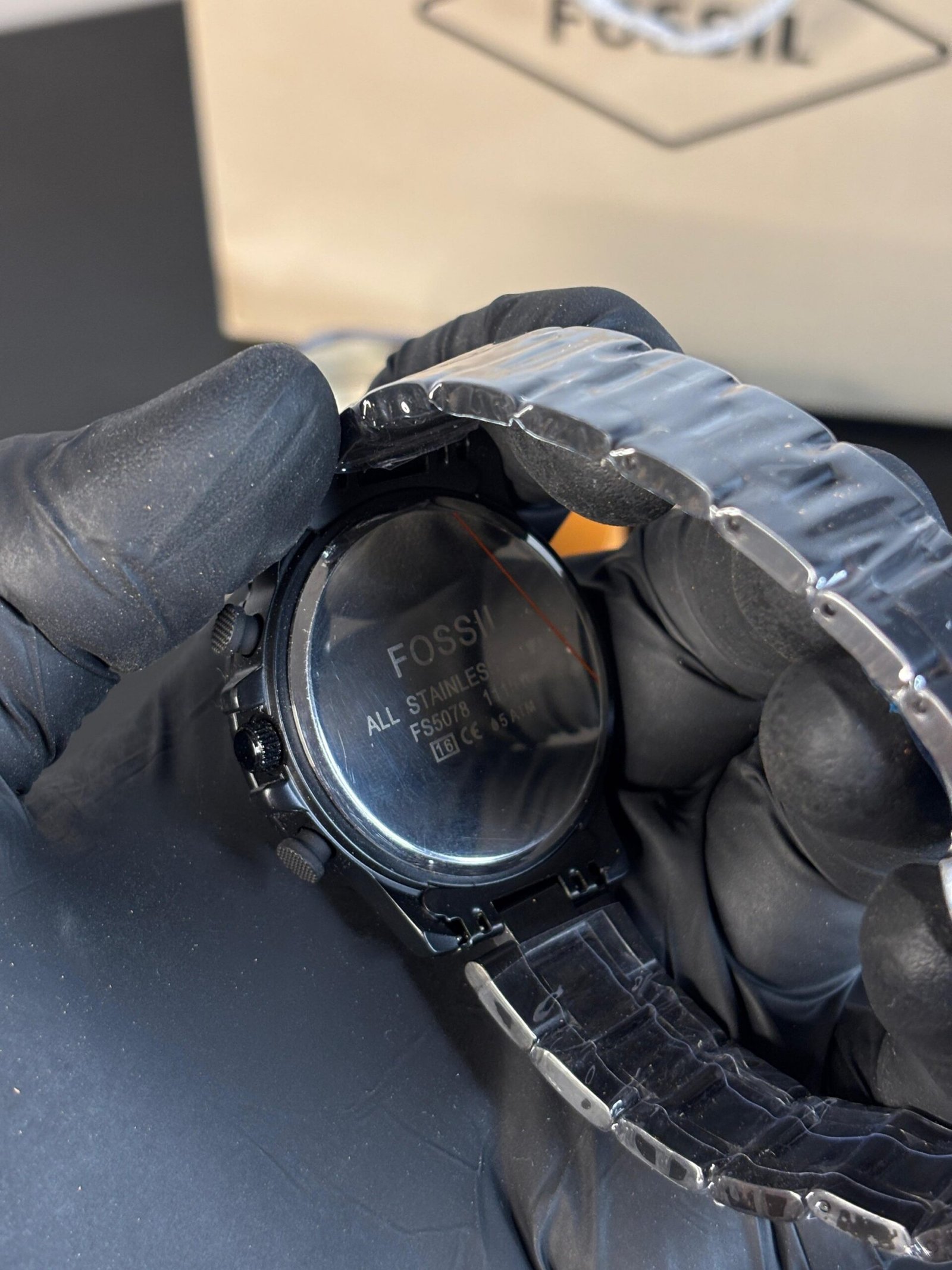 Fossil Bowman Chronograph Black-White - Image 6