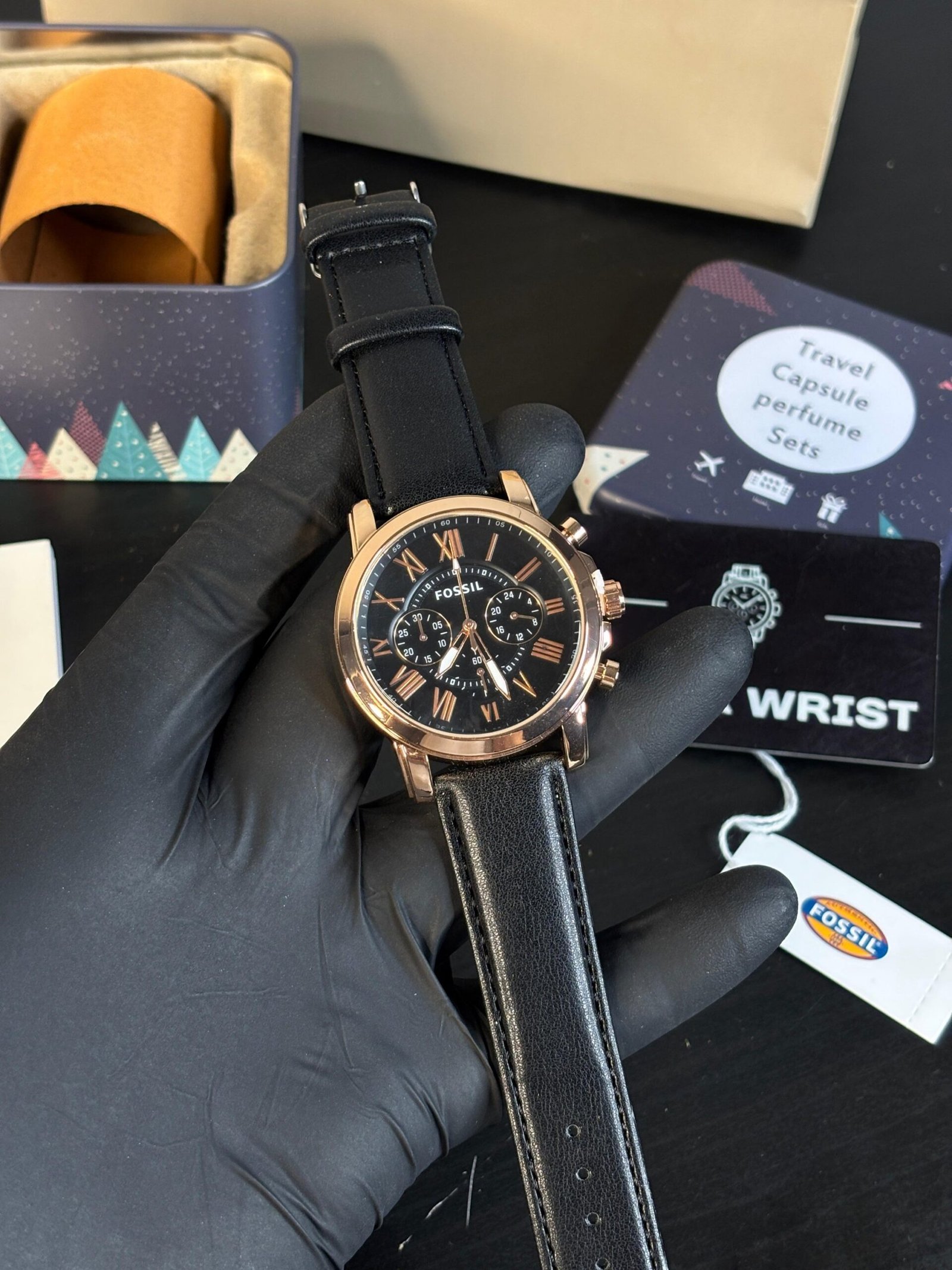 Fossil Grant BLACK GOLD
