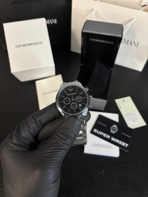 Emporio Armani Classic Silver Black