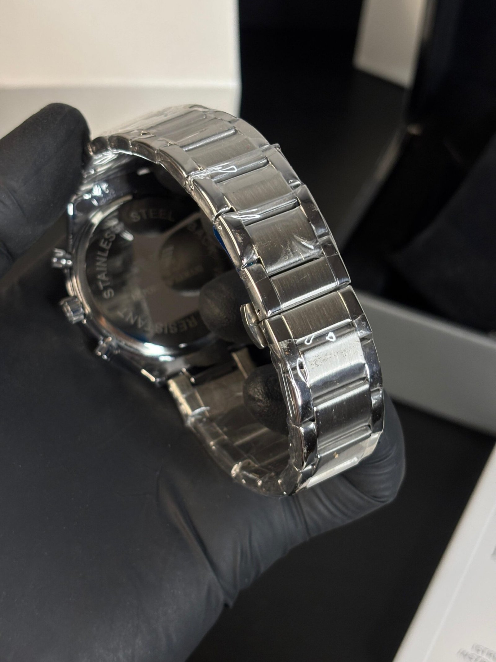 Emporio Armani Classic Silver Black - Image 6