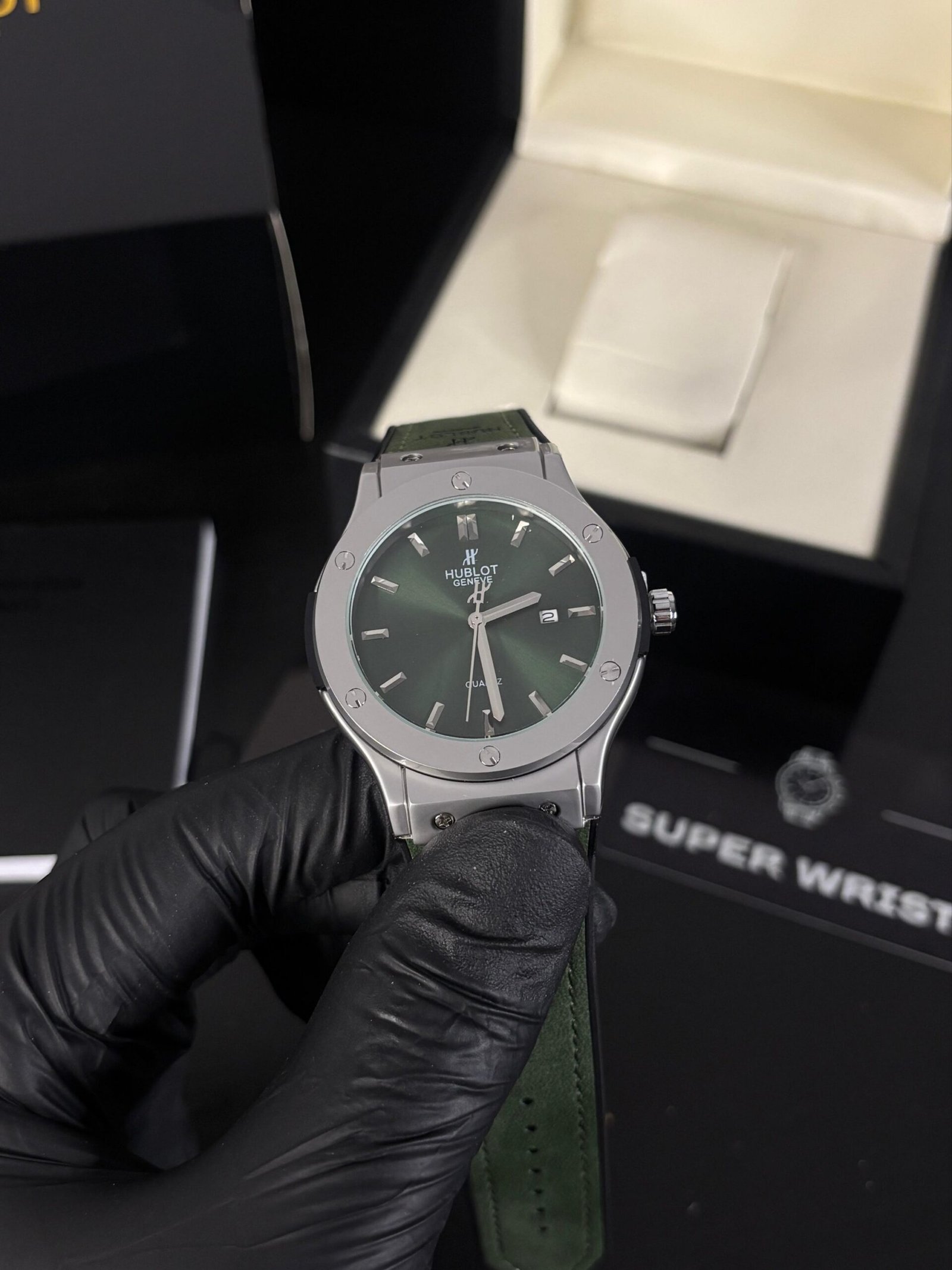 Hublo_t Bigbang Classic Leather Belt - J1841