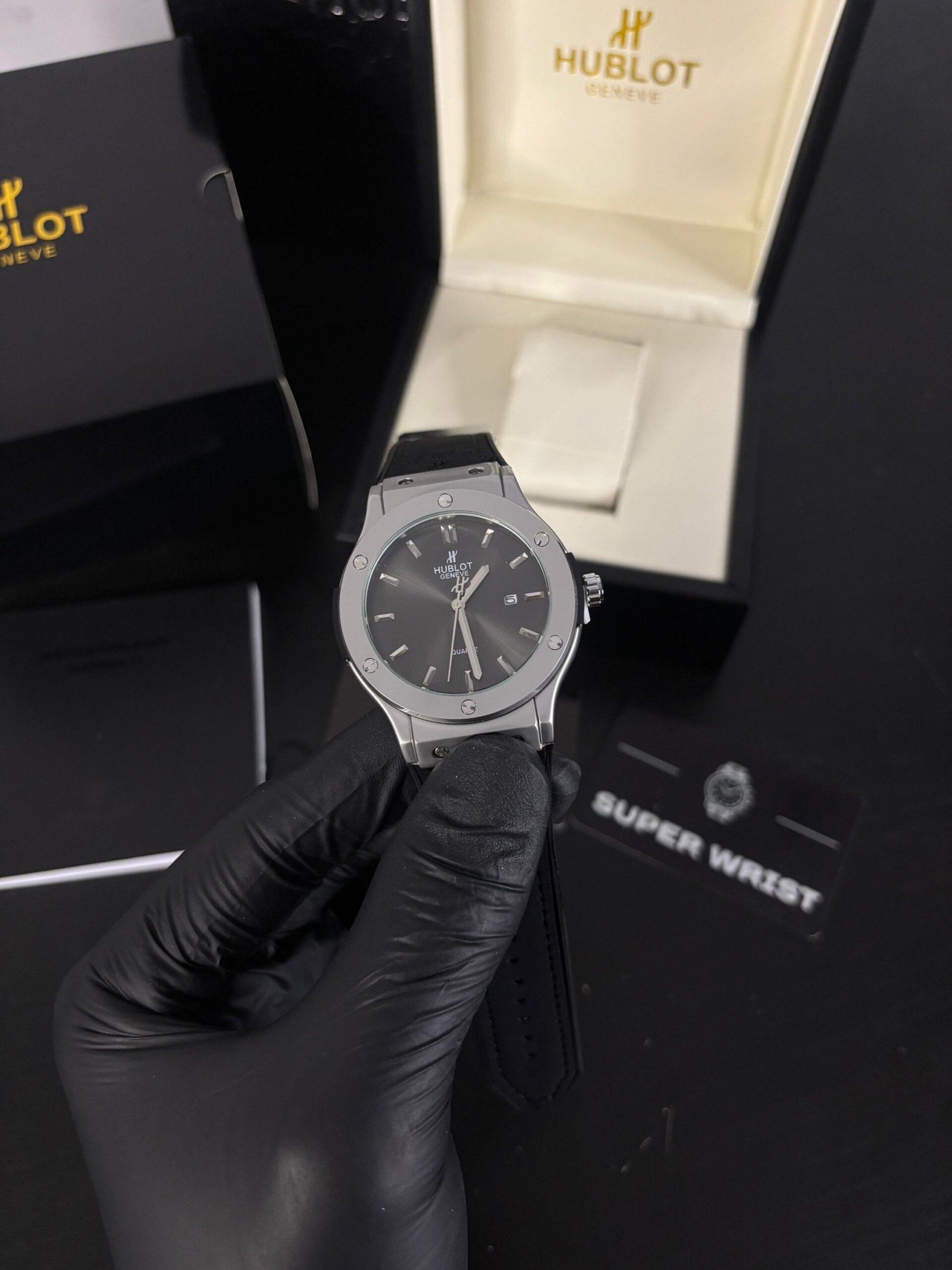 Hublo_t Bigbang Classic Leather Belt - J1842