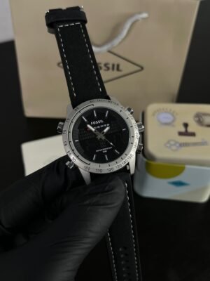 Fossil digital dual time Black