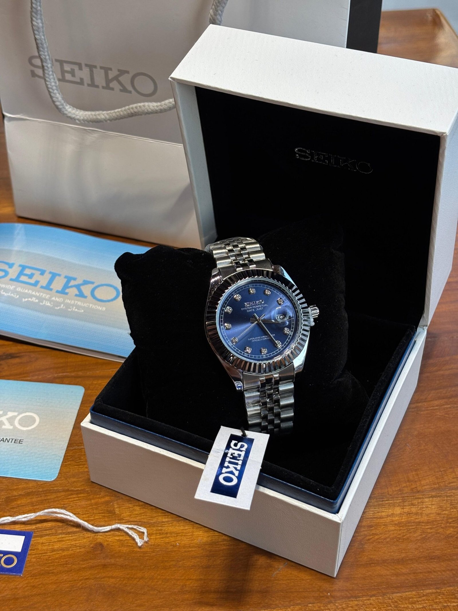 Seiko Oyster Perpetual Date Just Movment Like Automatic - Image 5