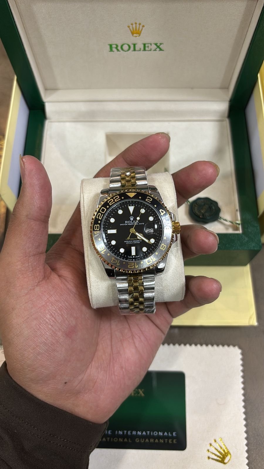 Rolex Oyster Perpetual GMT Master Zombie Quartz Machine
