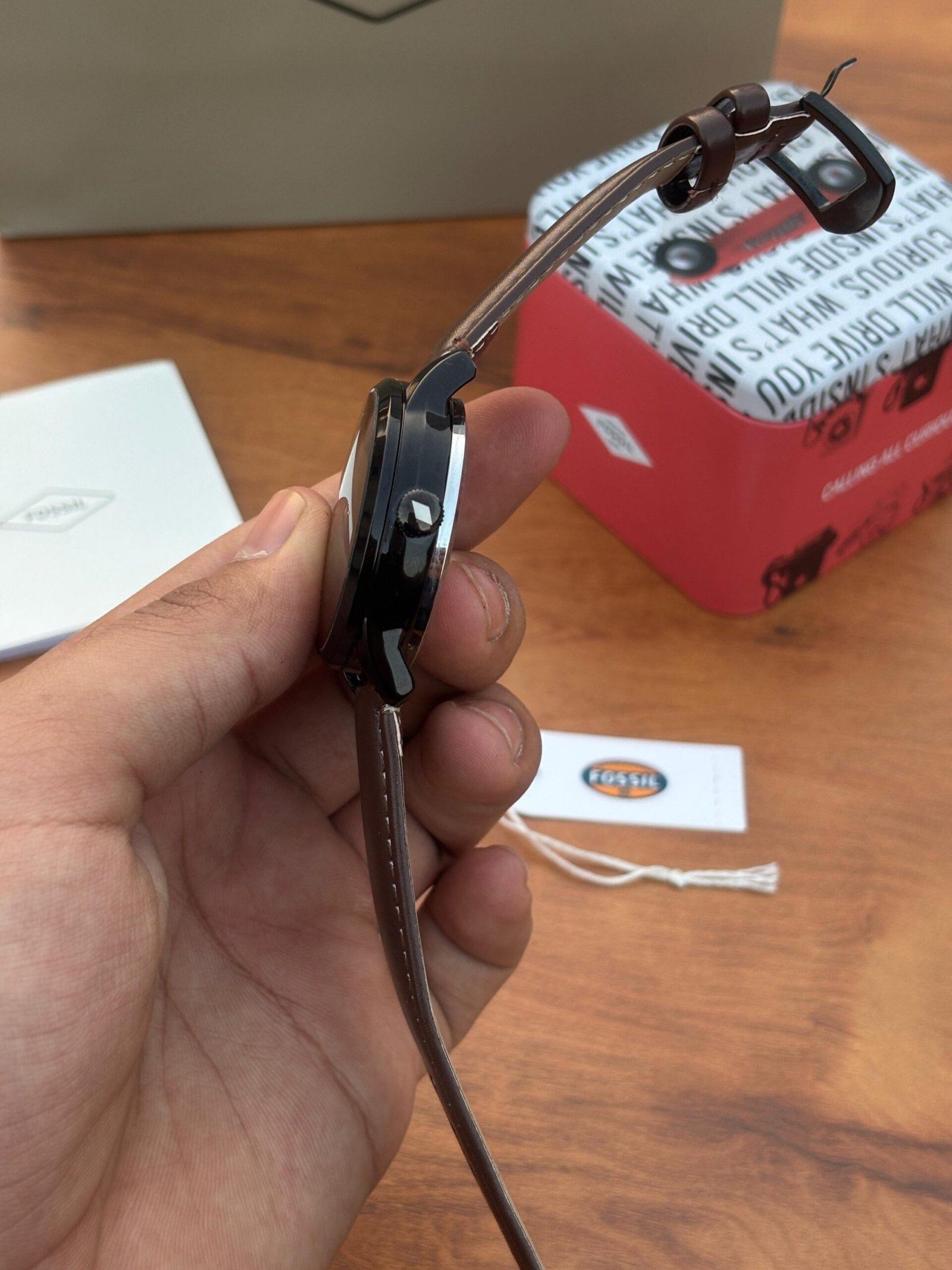 FOSSIL TOWNSMAN AUTOMATIC LEATHER PREMIUM QUALITY - Image 8