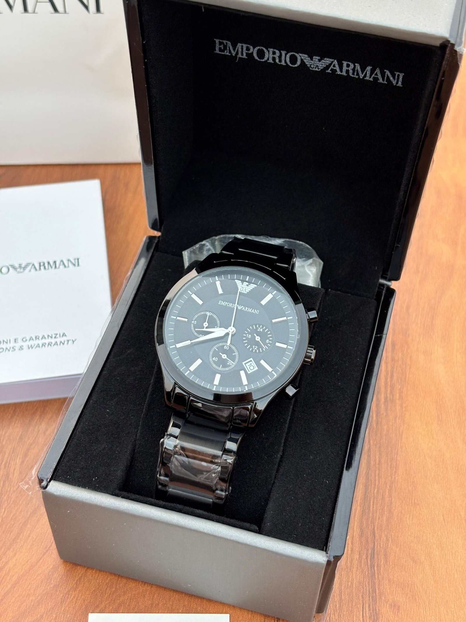 EMPORIO ARMANI CLASSIC FULL BLACK - Image 2