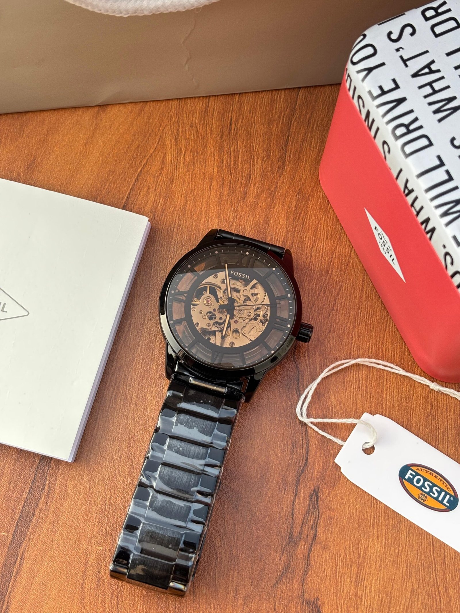 FOSSIL TOWNSMAN AUTOMATIC METAL STREPS PREMIUM QUALITY