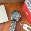 Fossil Tourbillon Automatic Silver-Green Dial
