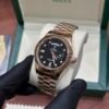 ROLEX OYSTER PERPETUAL DAY DATE GOLDEN BLACK DIAL PREMIUM QUALITY