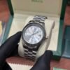 ROLEX OYSTER PERPETUAL SILVER WHITE ARABIC DIAL PREMIUM QUALITY