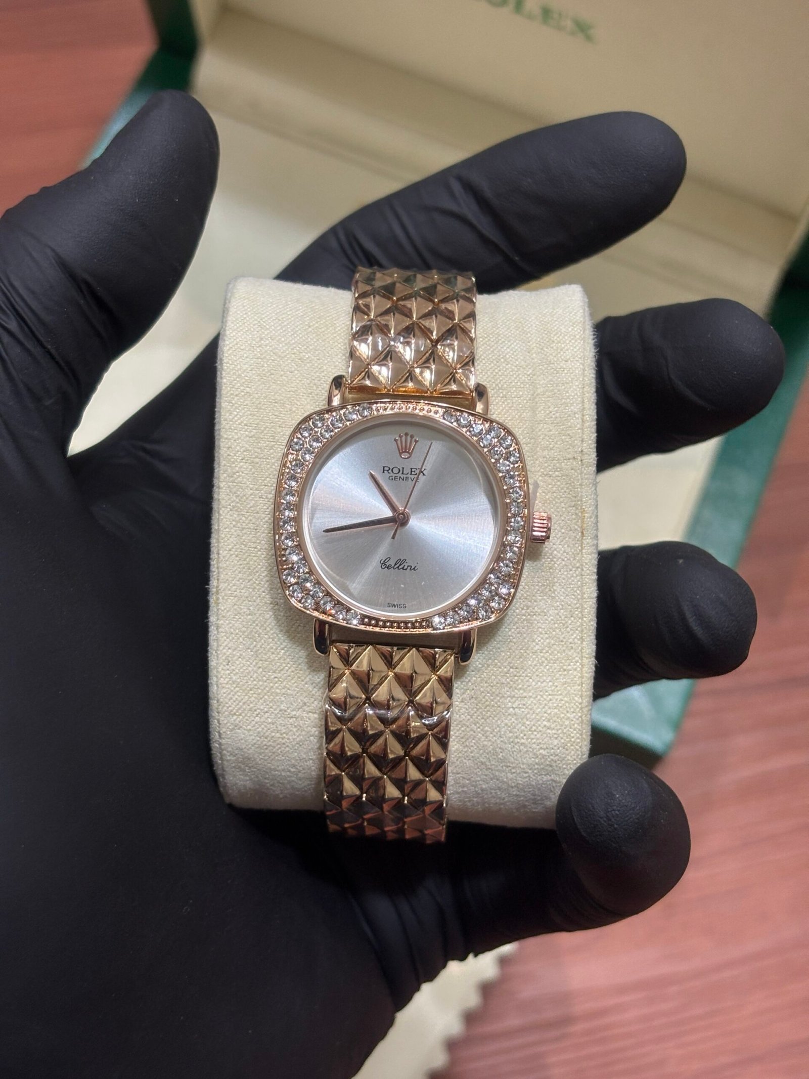 ROLEX CELLINI ROSE GOLD WHITE