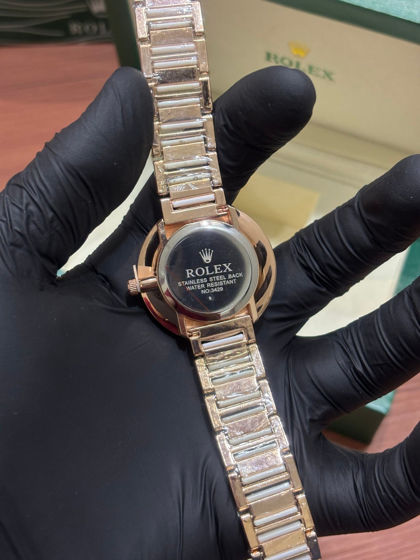 ROLEX CELINE WHITE PINK - Image 3